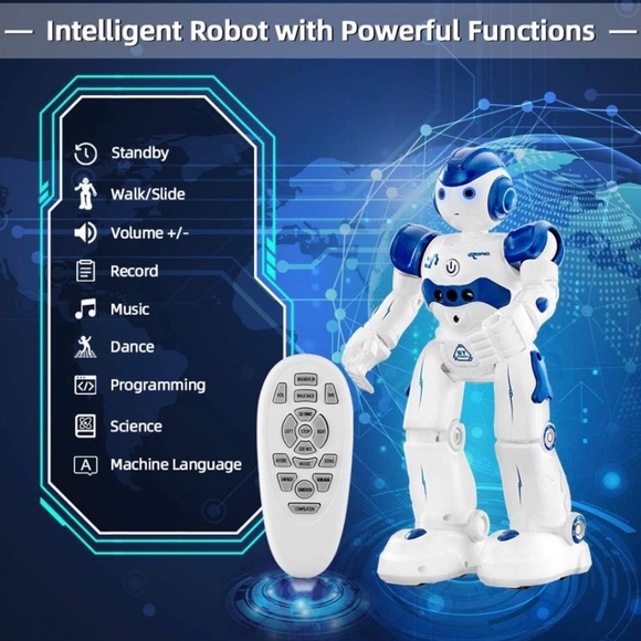 2 Remote Control Smart Robot Toy - Picture 3 of 4